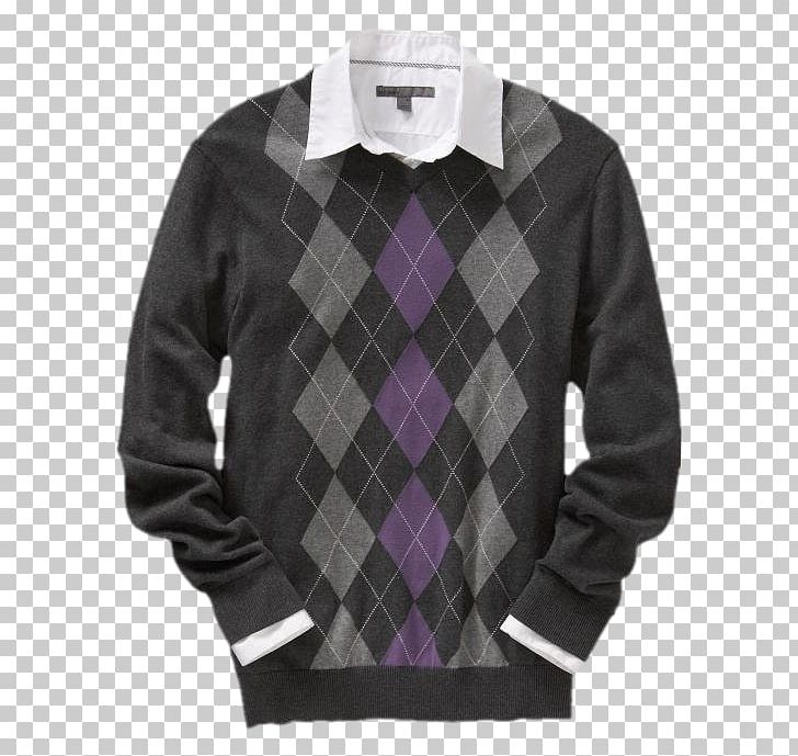 Long-sleeved T-shirt Long-sleeved T-shirt Tartan Sweater PNG, Clipart, Argyle, Black, Black M, Clothing, Especially Free PNG Download
