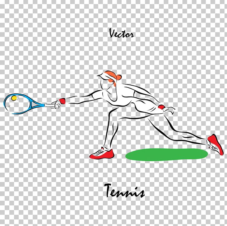Tennis Sport Athlete Illustration PNG, Clipart, Angle, Bird, Cartoon, Cartoon Characters, Football Player Free PNG Download