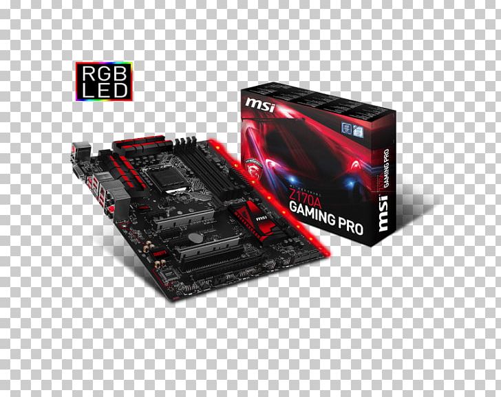 Laptop Intel LGA 1151 Motherboard MSI Z170 Gaming Pro PNG, Clipart, Asus Z170a, Computer, Computer Component, Cpu Socket, Ddr4 Sdram Free PNG Download