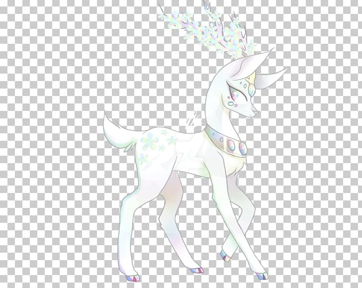 Reindeer Horse Unicorn Antler PNG, Clipart, Antler, Cartoon, Deer, Drawing, Fictional Character Free PNG Download