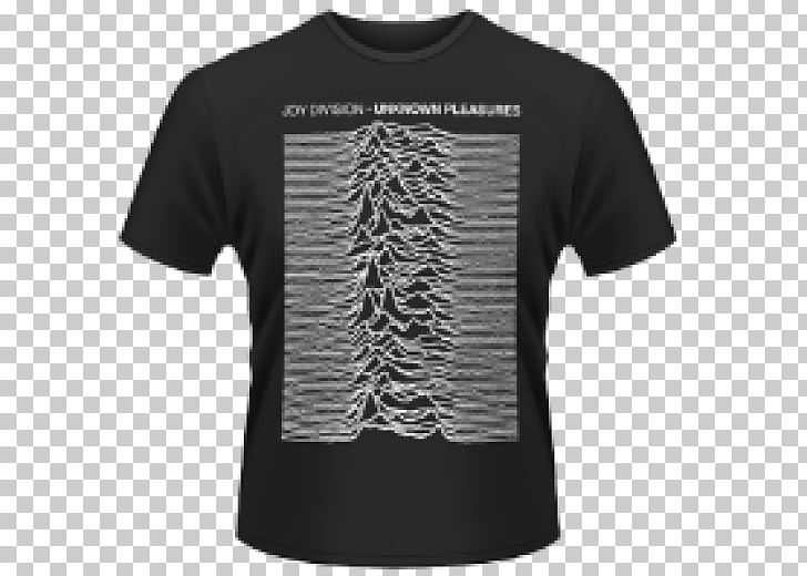 T-shirt Hoodie Unknown Pleasures Clothing Joy Division PNG, Clipart, Active Shirt, Black, Brand, Clothing, Designer Free PNG Download