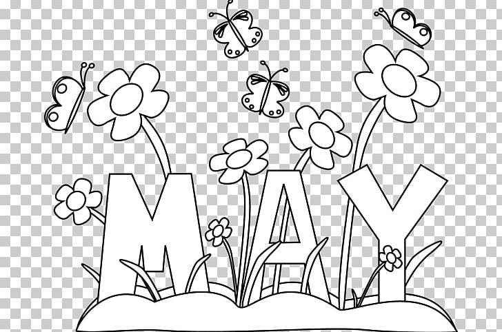 Coloring Book May Day Maypole May Devotions To The Blessed Virgin Mary PNG, Clipart, Angle, Art, Black, Black And White, Cartoon Free PNG Download