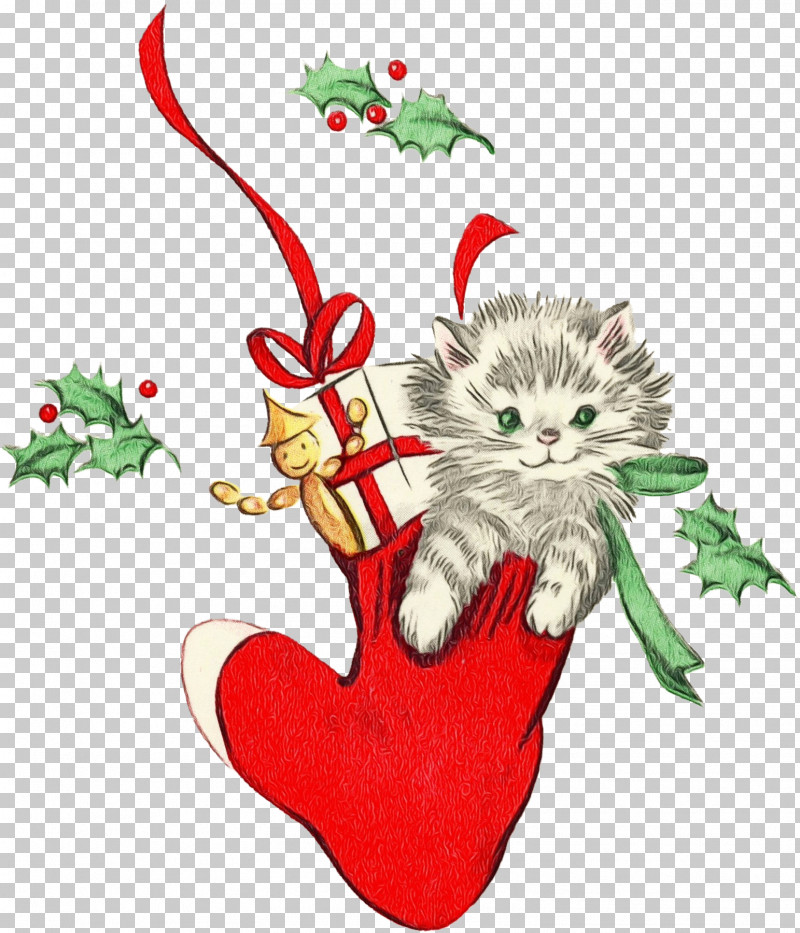 Christmas Decoration PNG, Clipart, Cat, Christmas, Christmas Decoration, Heart, Holly Free PNG Download