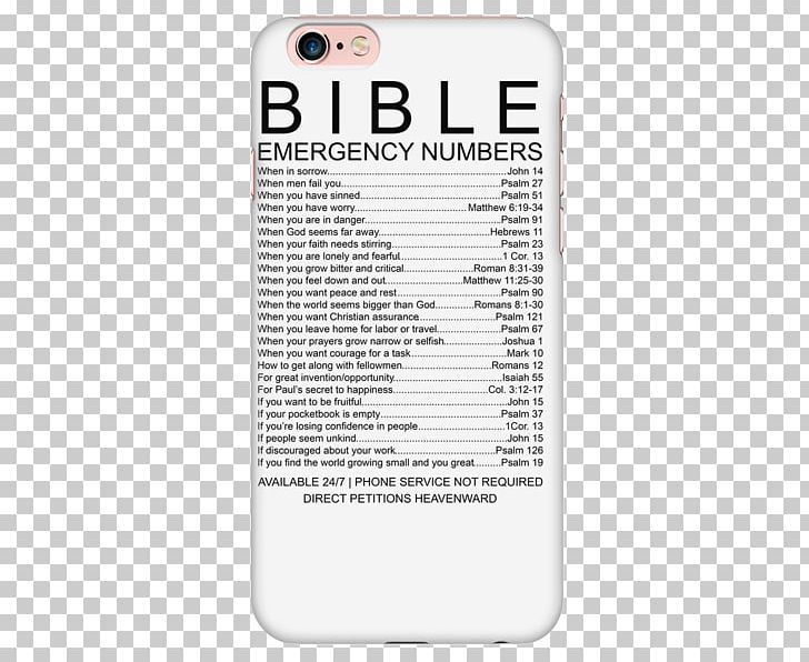 Chapters And Verses Of The Bible T-shirt Emergency Telephone Number PNG, Clipart, Bible, Chapters And Verses Of The Bible, Christianity, Emergency, Emergency Telephone Number Free PNG Download