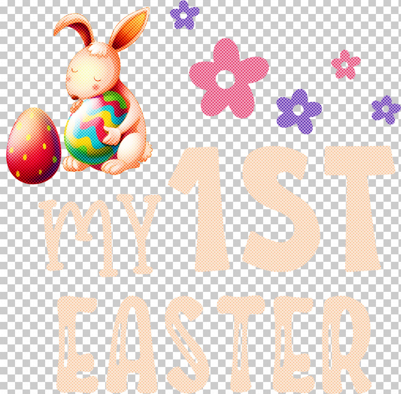 My 1st Easter Easter Bunny Easter Day PNG, Clipart, Basket, Cartoon, Drawing, Easter Basket, Easter Bunny Free PNG Download