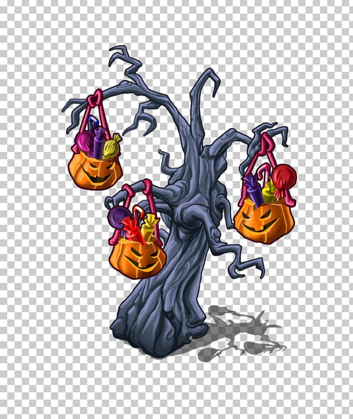 Cartoon Figurine Legendary Creature PNG, Clipart, Art, Cartoon, Fictional Character, Figurine, Halloween Tree Free PNG Download