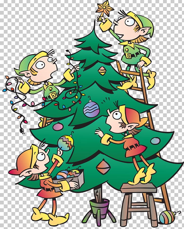 Christmas Tree Art PNG, Clipart, Art, Artwork, Cartoon, Christmas, Christmas Decoration Free PNG Download