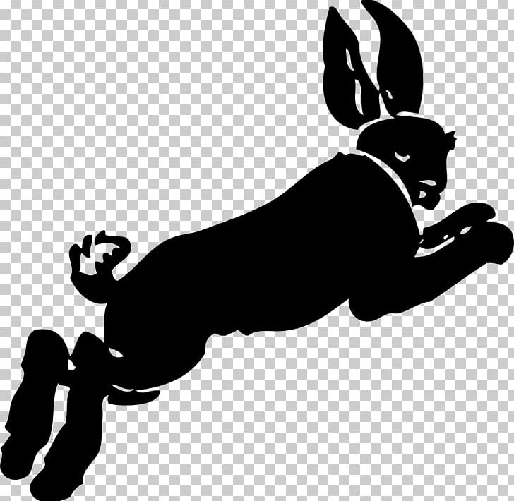 Hare Rabbit Easter Bunny PNG, Clipart, Animals, Black, Black And White, Carnivoran, Dog Like Mammal Free PNG Download