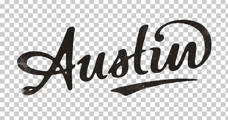 Logo Austin Brand Product Design PNG, Clipart, Austin, Black, Black And White, Brand, Calligraphy Free PNG Download