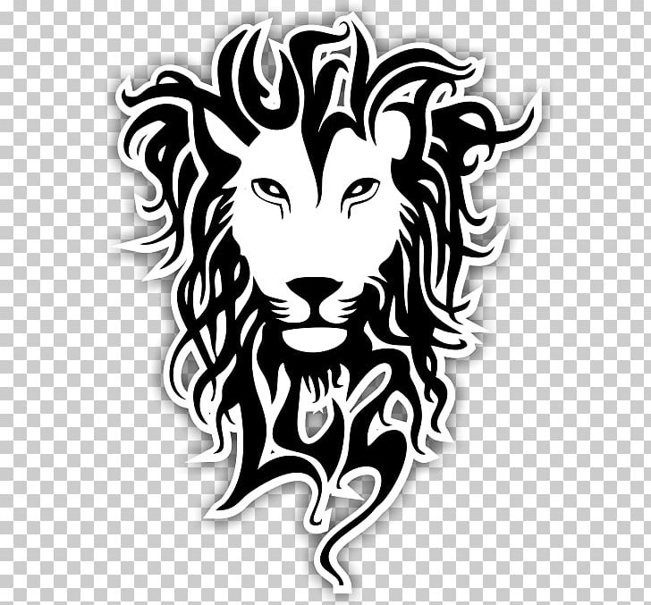 Lion Tattoo Rastafari Reggae PNG, Clipart, Animals, Art, Big Cats, Black And White, Carnivoran Free PNG Download