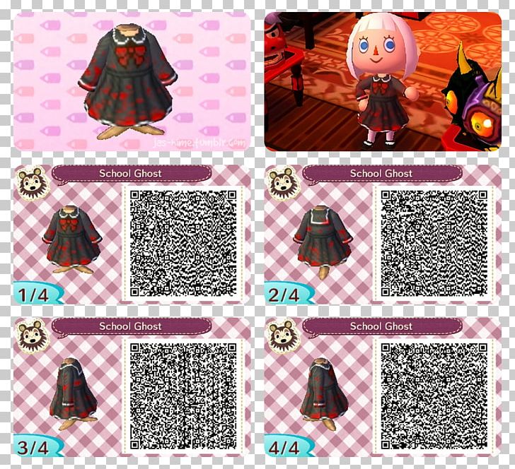 Animal Crossing New Leaf QR Code Clothing Dress PNG Clipart Animal 