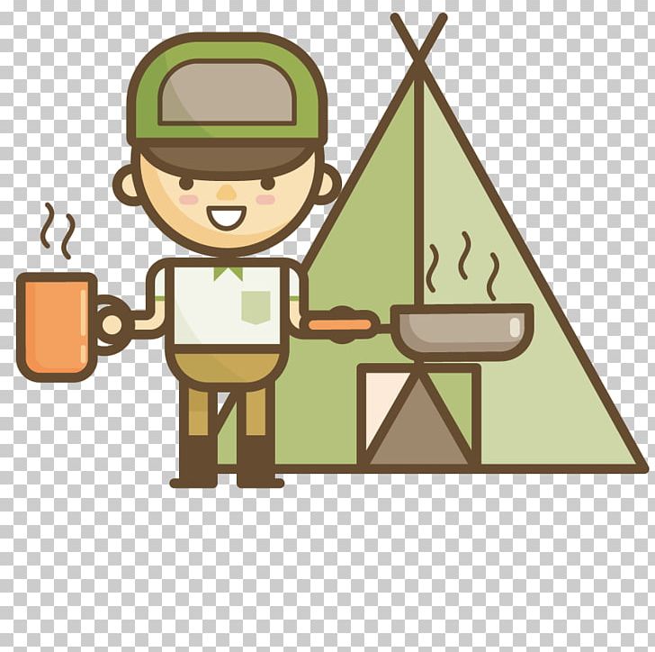 Watercolor Painting Cartoon Character Cooking PNG, Clipart, Anime Character, Area, Camping, Cartoon, Cartoon Character Free PNG Download