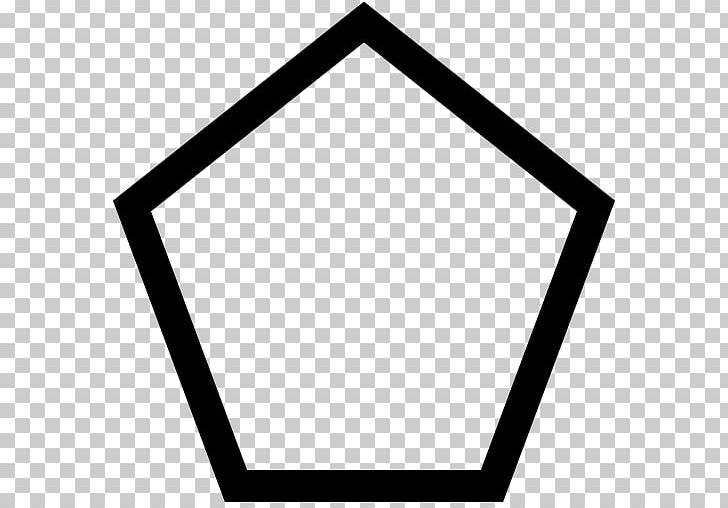 Pentagon Geometric Shape Polygon Triangle PNG, Clipart, Angle, Area, Art, Black, Black And White Free PNG Download