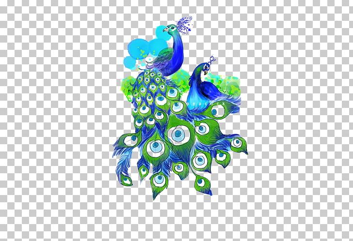 Peafowl PNG, Clipart, Animals, Beautiful, Birds, Blue, Cartoon Free PNG Download