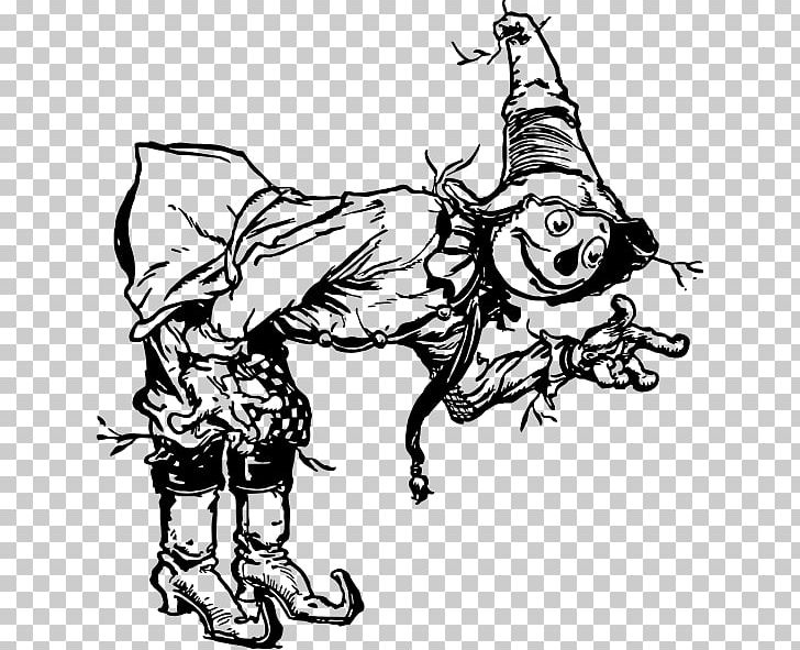 Scarecrow The Wonderful Wizard Of Oz The Wizard PNG, Clipart, Art, Artwork, Black And White, Cartoon, Coloring Book Free PNG Download