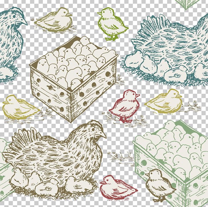 Chicken Computer Graphics Illustration PNG, Clipart, Animals, Beak, Bird, Chicken, Chicks Vector Free PNG Download
