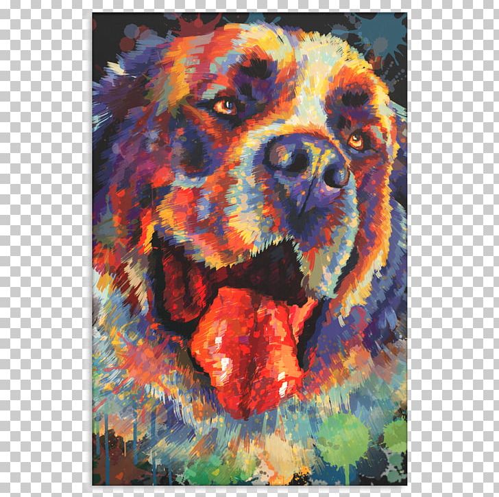 Dog Painting Modern Art Snout PNG, Clipart, Animals, Art, Carnivoran, Dog, Dog Like Mammal Free PNG Download