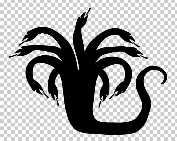 Lernaean Hydra PNG, Clipart, Art, Black And White, Download, Dragon, Fictional Character Free PNG Download