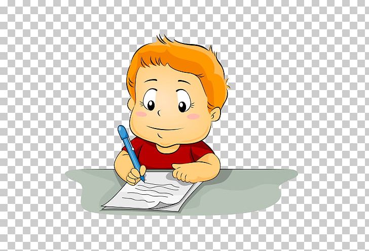 Writing Child PNG, Clipart, Art, Boy, Cartoon, Cheek, Child Free PNG Download