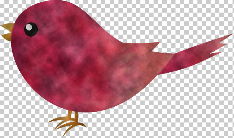 Cardinal Red Bird Pink Maroon PNG, Clipart, Beak, Bird, Cardinal, Finch, Maroon Free PNG Download