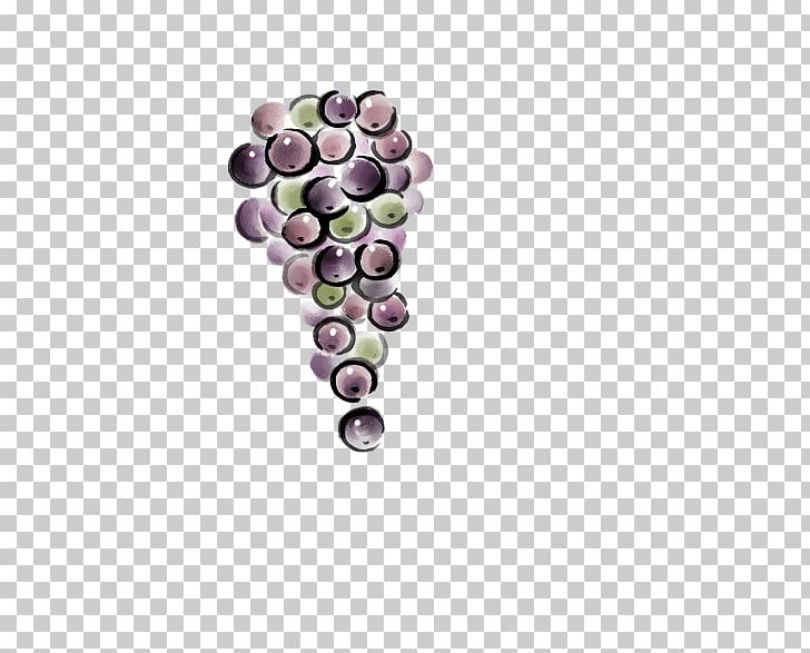 Wine Common Grape Vine Ink Wash Painting PNG, Clipart, Auglis, Black Grapes, Bunch, Bunch Of, Circle Free PNG Download