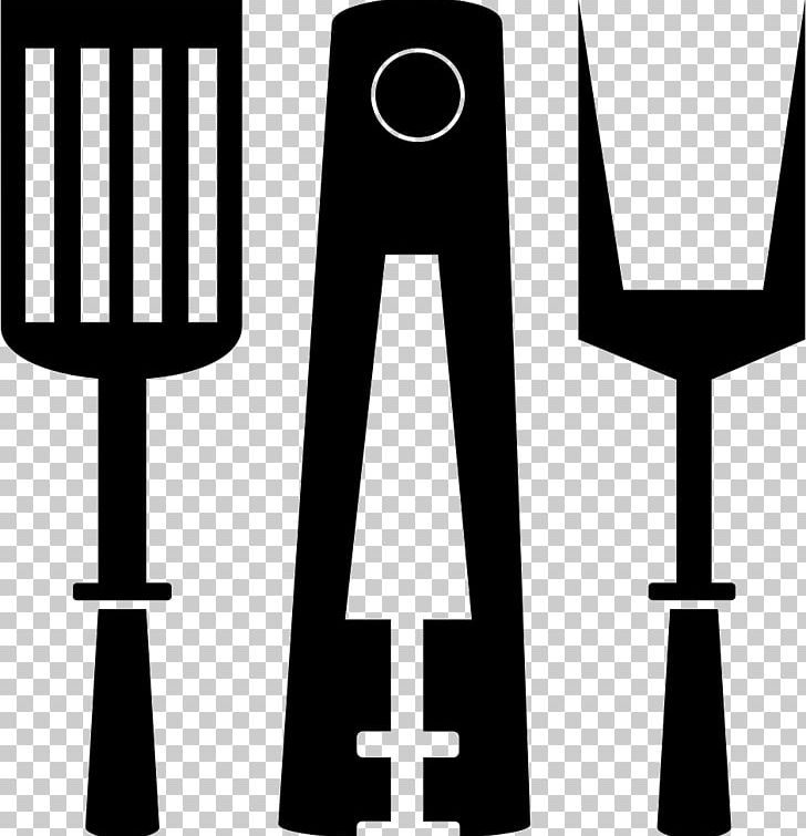 Barbecue Logo Kitchen Utensil Tool PNG, Clipart, Barbecue, Black And White, Brand, Computer Icons, Drinkware Free PNG Download