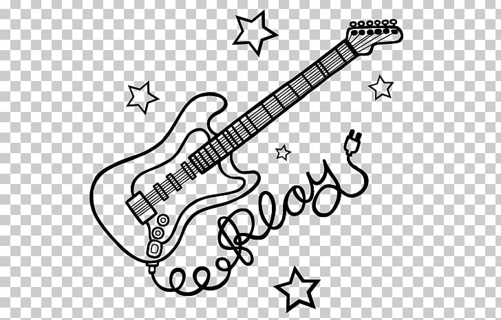 Electric Guitar Drawing Music Rock And Roll PNG, Clipart, Angle, Area, Art, Bla, Black Free PNG Download