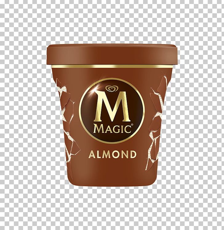 Ice Cream Magnum Gelato Milk White Chocolate PNG, Clipart, Almond, Brand, Chocolate, Chocolate Spread, Chocolate Truffle Free PNG Download