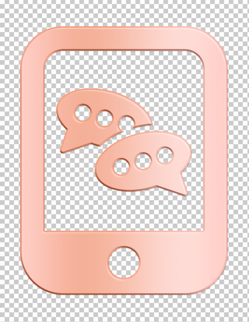 Cellphone With Speech Boxes Icon Chat Icon Office Set Icon PNG, Clipart, Baked Goods, Cartoon, Chat Icon, Finger Food, Interface Icon Free PNG Download