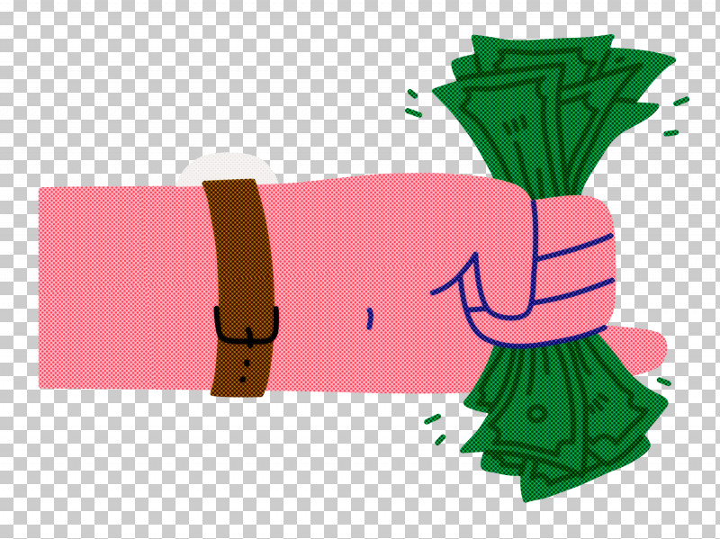 Hand Holding Cash Hand Cash PNG, Clipart, Biology, Cartoon, Cash, Character, Green Free PNG Download
