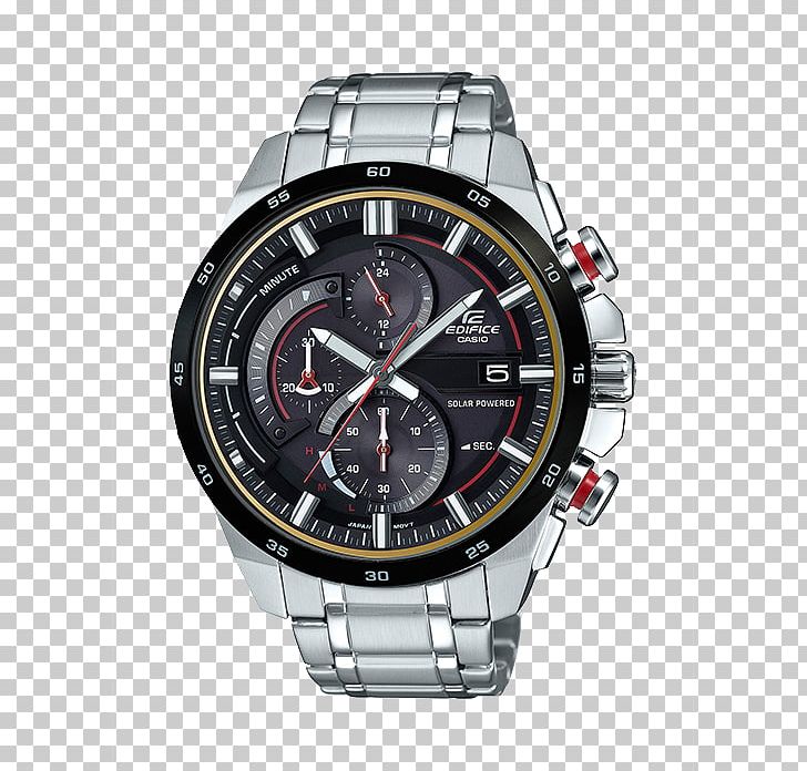 Casio Edifice Solar-powered Watch Chronograph PNG, Clipart, Brand ...