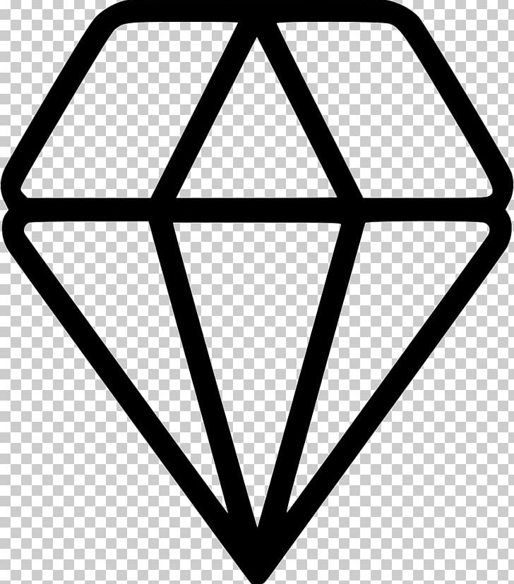 Gemstone Computer Icons Jewellery Diamond Graphics PNG, Clipart, Angle, Area, Black, Black And White, Carbon Free PNG Download