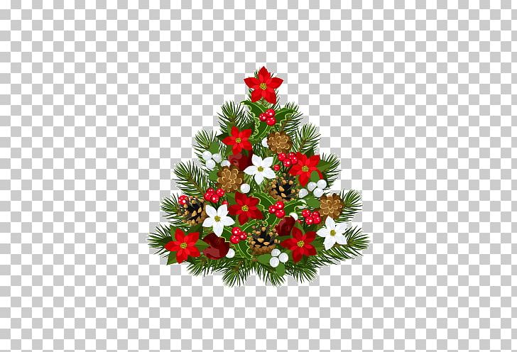 Christmas Tree Santa Claus PNG, Clipart, Advent, Artificial Flower, Branch, Candle, Christmas Decoration Free PNG Download