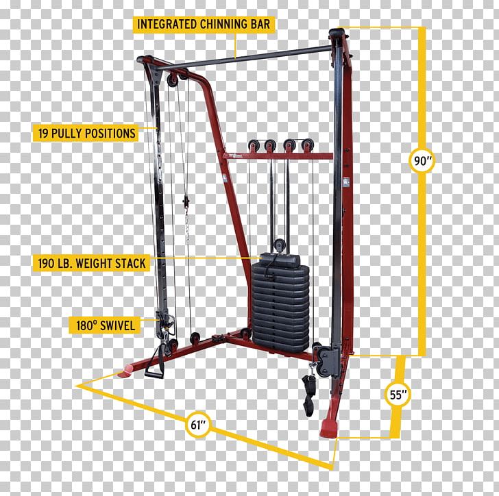 Functional Training Fitness Centre Exercise Physical Fitness Cable Machine PNG, Clipart, Angle, Area, Balance, Bench, Bodysolid Inc Free PNG Download