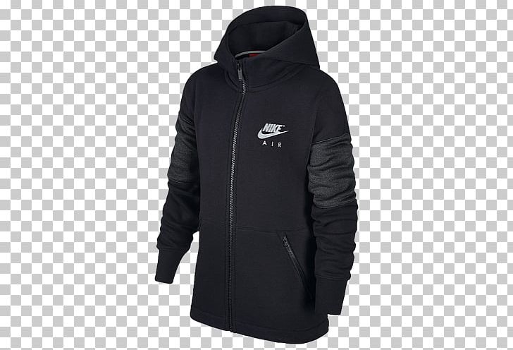 Hoodie Nike Jacket Sweater Sportswear PNG, Clipart, Active Shirt, Black, Casual Wear, Clothing, Hood Free PNG Download