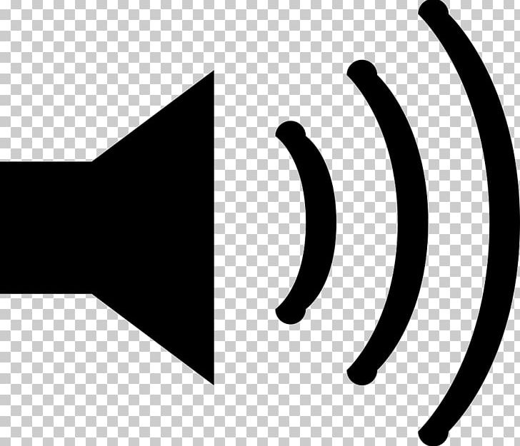 Computer Icons Sound Loudspeaker PNG, Clipart, Angle, Black, Black And White, Brand, Cdr Free PNG Download