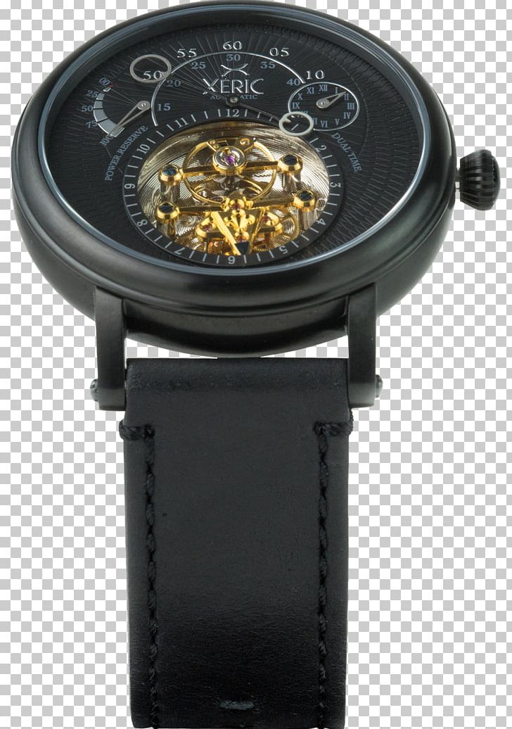 Automatic Watch Watch Strap Skeleton Watch Black Leather Strap PNG, Clipart, Accessories, Automatic Watch, Black Leather Strap, Chronograph, Clothing Accessories Free PNG Download