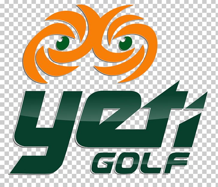 Logo Yeti Golf Monster Brand PNG, Clipart, Area, Artwork, Attack, Brand, Golf Free PNG Download