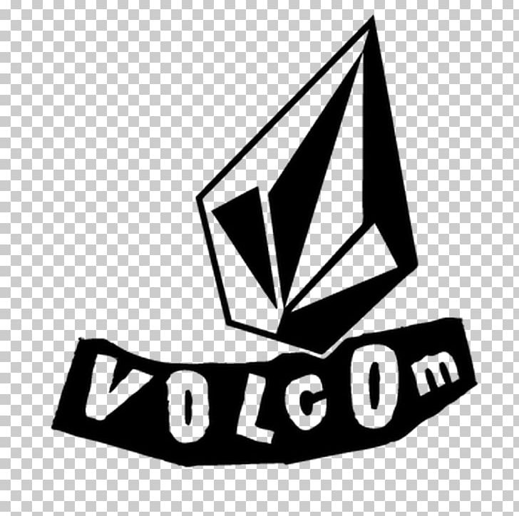 Volcom Decal Logo Sticker Brand PNG, Clipart, Angle, Area, Black, Black And White, Brand Free PNG Download