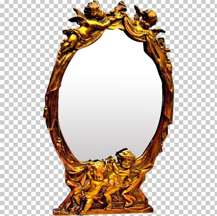 Frames Mirror Gilding Vanity Bronze PNG, Clipart, Angel, Antique, Art, Art Nouveau, Brass Free PNG Download