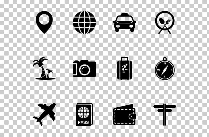 Travel Transport Computer Icons Tourism Logo PNG, Clipart, Black, Black And White, Brand, Communication, Computer Icons Free PNG Download