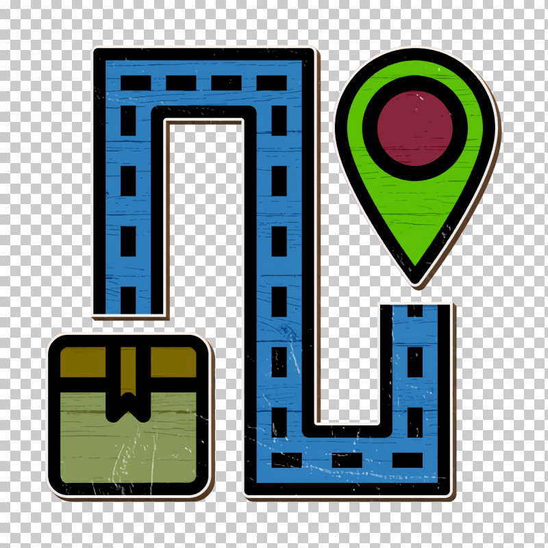 Logistic Icon Map Icon Road Icon PNG, Clipart, Green, Logistic Icon, Map Icon, Rectangle, Road Icon Free PNG Download