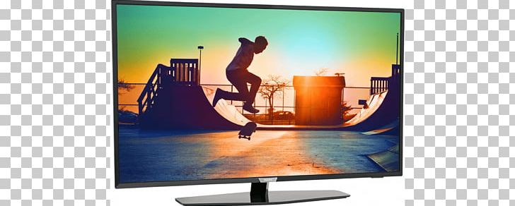 Smart TV Philips 4K Resolution Ambilight LED-backlit LCD PNG, Clipart, 4k Resolution, Ambilight, Computer Monitor, Display Advertising, Display Device Free PNG Download