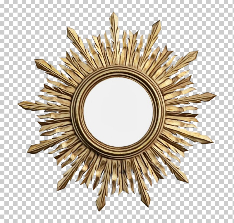 Mirror Brass Circle Metal Bronze PNG, Clipart, Brass, Bronze, Circle, Interior Design, Metal Free PNG Download