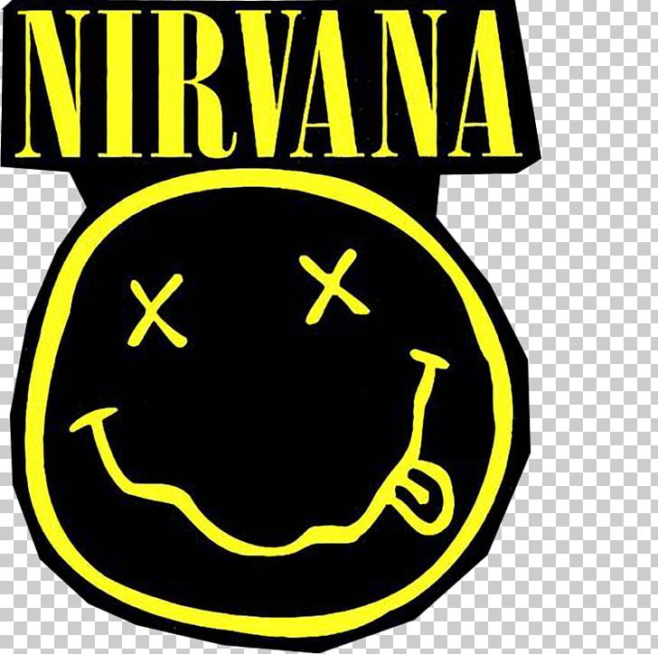 Nirvana Brand Post Cards Logo PNG, Clipart, Area, Brand, Emoticon, Kurt Cobain, Line Free PNG Download