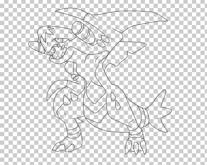 Coloring Book Garchomp Pokémon Line Art Aggron PNG, Clipart, Aerodactyl, Aggron, Angle, Arm, Artwork Free PNG Download