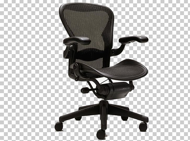 Office & Desk Chairs Aeron Chair Furniture Herman Miller PNG, Clipart, Aeron, Aeron Chair, Angle, Armrest, Business Free PNG Download