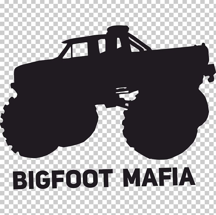 Car Decal Monster Truck Logo PNG, Clipart, Bigfoot, Black, Black And White, Brand, Car Free PNG Download