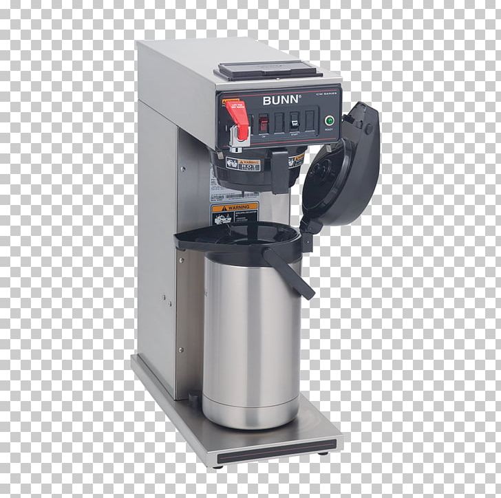 Coffeemaker Espresso Bunn-O-Matic Corporation Cafe PNG, Clipart, Beverages, Brewed Coffee, Brewing Methods, Bunnomatic Corporation, Cafe Free PNG Download