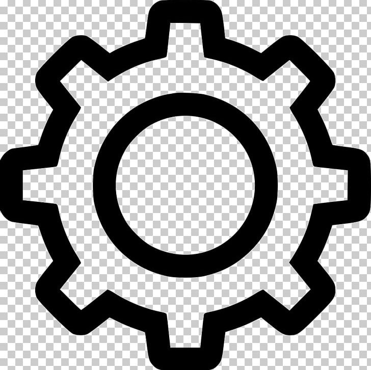 Computer Icons PNG, Clipart, Area, Black And White, Button, Circle, Cog Free PNG Download